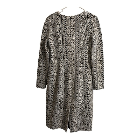 Betsey Johnson Womens Aztec Midi Dress Size 8 Long Sleeve Pencil Southwestern - Picture 5 of 8